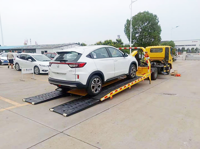 程力專用汽車二十二分公司 國六江淮駿鈴V5藍牌清障車，專業道路救援新選擇